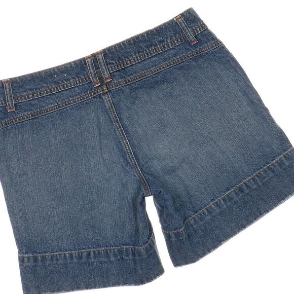 SO Jean Shorts Juniors Size 13 W33 Medium Dark Blue Casual Denim Cotton - Picture 4 of 7